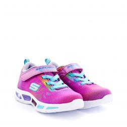 Pantofi Sport fete Litebeams Gleam N Dream Neon Pink Multi