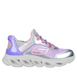 Skechers Pantofi sport fete Flex Glide Gray Lavender