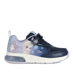 Geox Pantofi sport Fete Spaceclub G.C Navy Sky incaltaminte copii Elsa Disney bigstep
