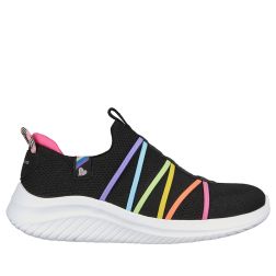 Skechers Pantofi sport Fete Ultra Flex 3.0 Black incaltaminte copii bigstep