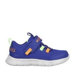 Skechers Pantofi sport Baieti Comfy Flex Ruzo Blue Orange incaltaminte copii bigstep