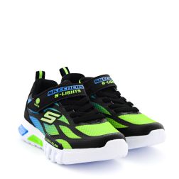Pantofi Sport Baieti Flex Glow Blue Lime