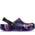 Sandale plaja fete Classic Meta Scape Clog T Neon Purple