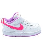 Pantofi sport fete BQ5453 Court Borough Low 2 Pink White