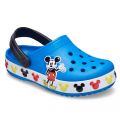 Sandale plaja Baieti Crocs Disney Mickey Mouse Bright Cobalt