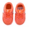 Ghete CK2201 Nike Force 1 Crib Orange